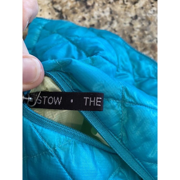 NEW The North Face ThermoBall‎ Eco Jacket Women’s Jacket Blue Green Yellow Small - Picture 5 of 8